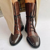 Clara - Sophisticated Leather Ankle Boots