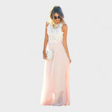 Aurélie - Elegant Lace Fluid Dress
