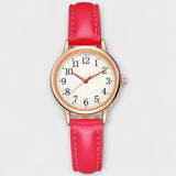 Sarah - Sleek Blue Minimalist Timepiece