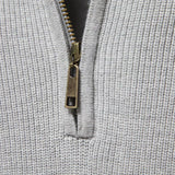 Céline - Breathable Mid-Zip Sweater