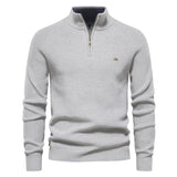 Céline - Breathable Mid-Zip Sweater