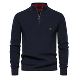 Céline - Breathable Mid-Zip Sweater