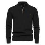 Céline - Breathable Mid-Zip Sweater