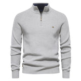 Céline - Breathable Mid-Zip Sweater