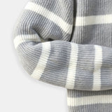 Élodie - Striped Half-Zip Pullover
