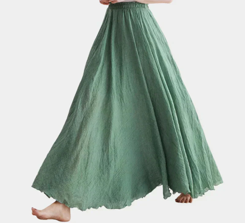 Gráinne - Chic Floor-Length Skirt - Charlotte & Willow