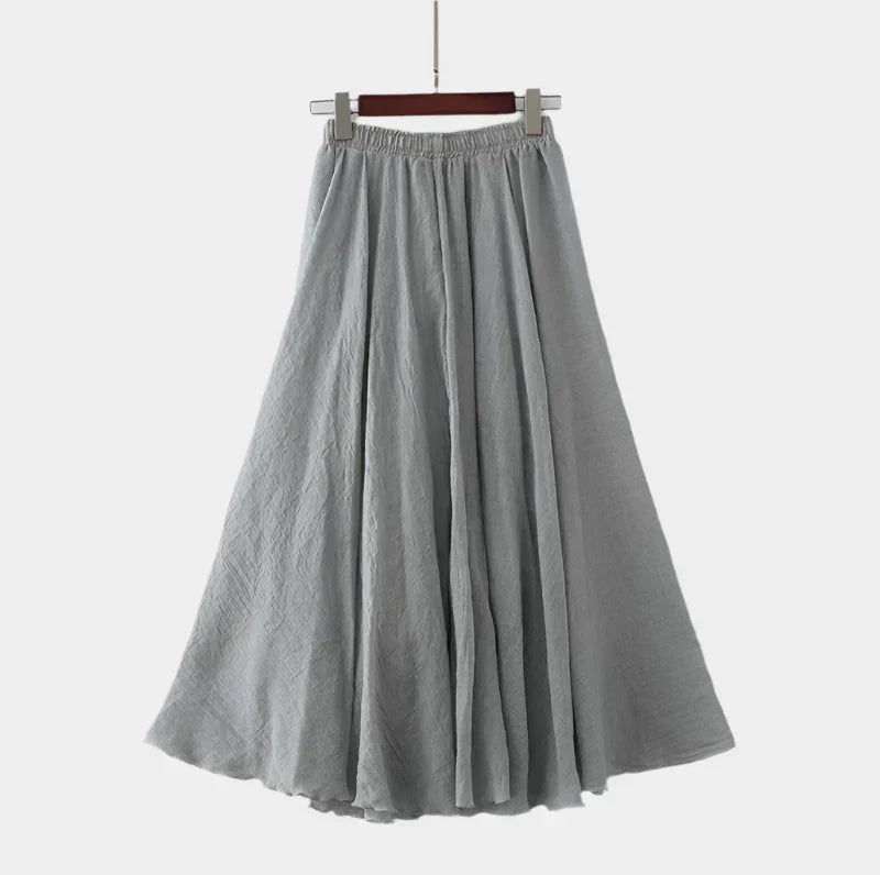 Gráinne - Chic Floor-Length Skirt