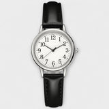 Sarah - Sleek Blue Minimalist Timepiece