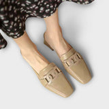 Romane - Leather Orthopedic Mules