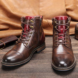 Élodie - Chic Oxford Ankle Boots