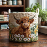 Heather - Highland Charm Woven Laundry Basket