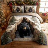 3-Piece Quilted Bed Set - Holiday Retreat Collection