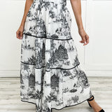 Eliza | Classic Toile Maxi