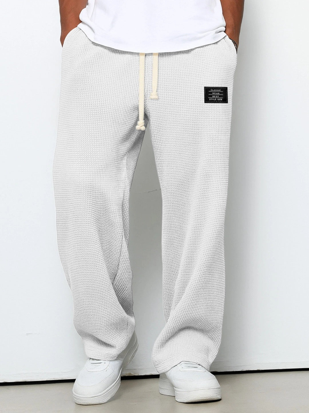 Samuel | Wide-Leg Trousers with Adjustable Waist