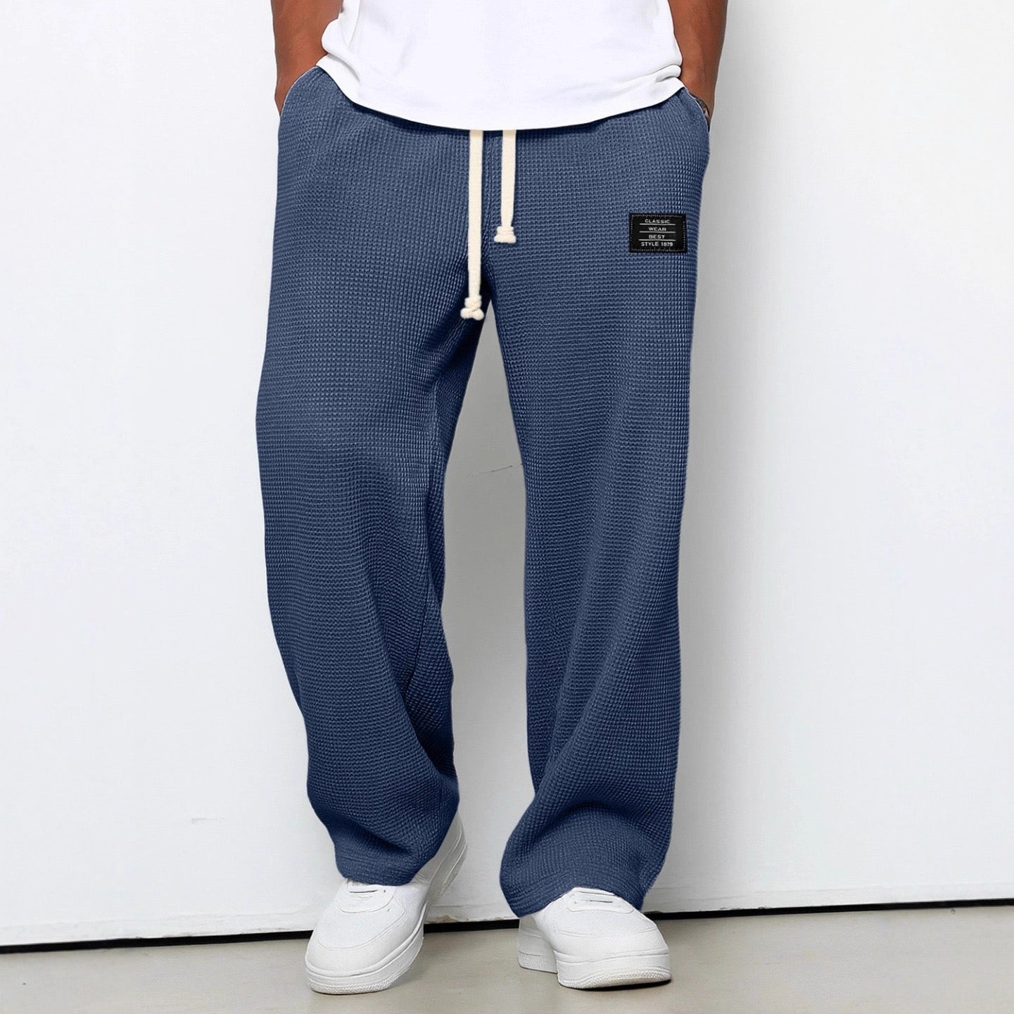 Samuel | Wide-Leg Trousers with Adjustable Waist