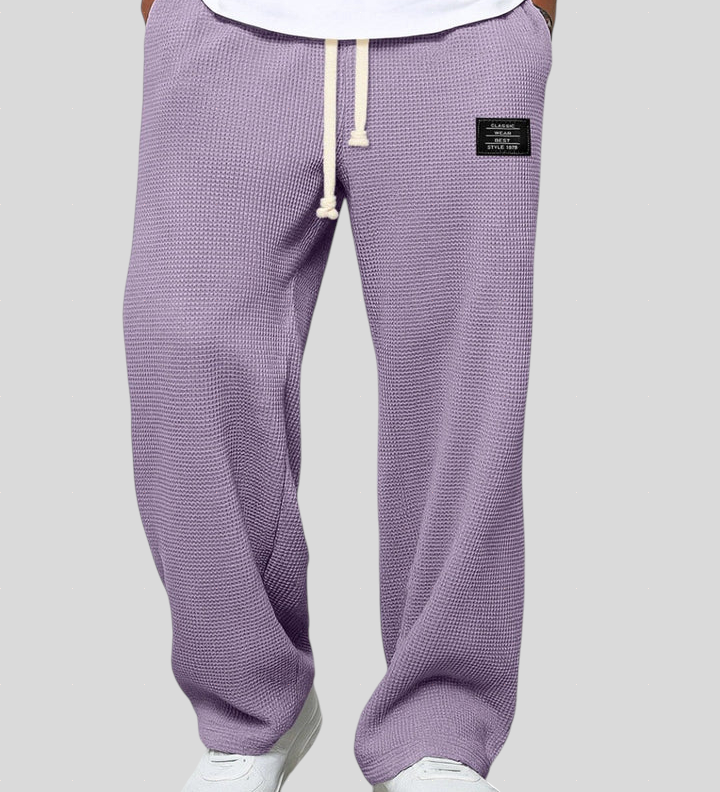 Tadhg Relaxed Fit Wide Leg Trousers - Charlotte & Willow, styled look
