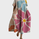 Delphine - Elegant Floral Maxi Dress