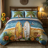 3-Piece Island Breeze Quilted Bed Set