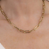 Maëlle - Elegant Gold Knot Necklace