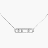 Céline - Diamond Pendant Necklace for Mobile Devices