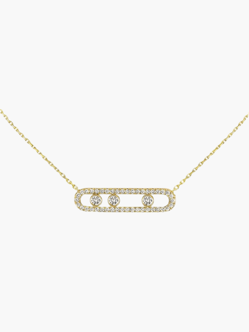 Céline - Collier Diamants Mobile