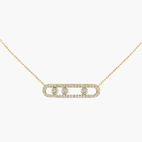 Céline - Diamond Pendant Necklace for Mobile Devices