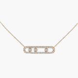 Céline - Diamond Pendant Necklace for Mobile Devices