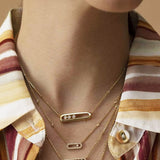 Céline - Diamond Pendant Necklace for Mobile Devices