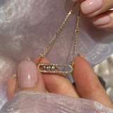 Céline - Diamond Pendant Necklace for Mobile Devices