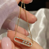 Céline - Diamond Pendant Necklace for Mobile Devices