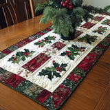 Festive Bells Quilted Table Runner
