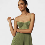 Clara - Elegant Pleated Maxi Dress