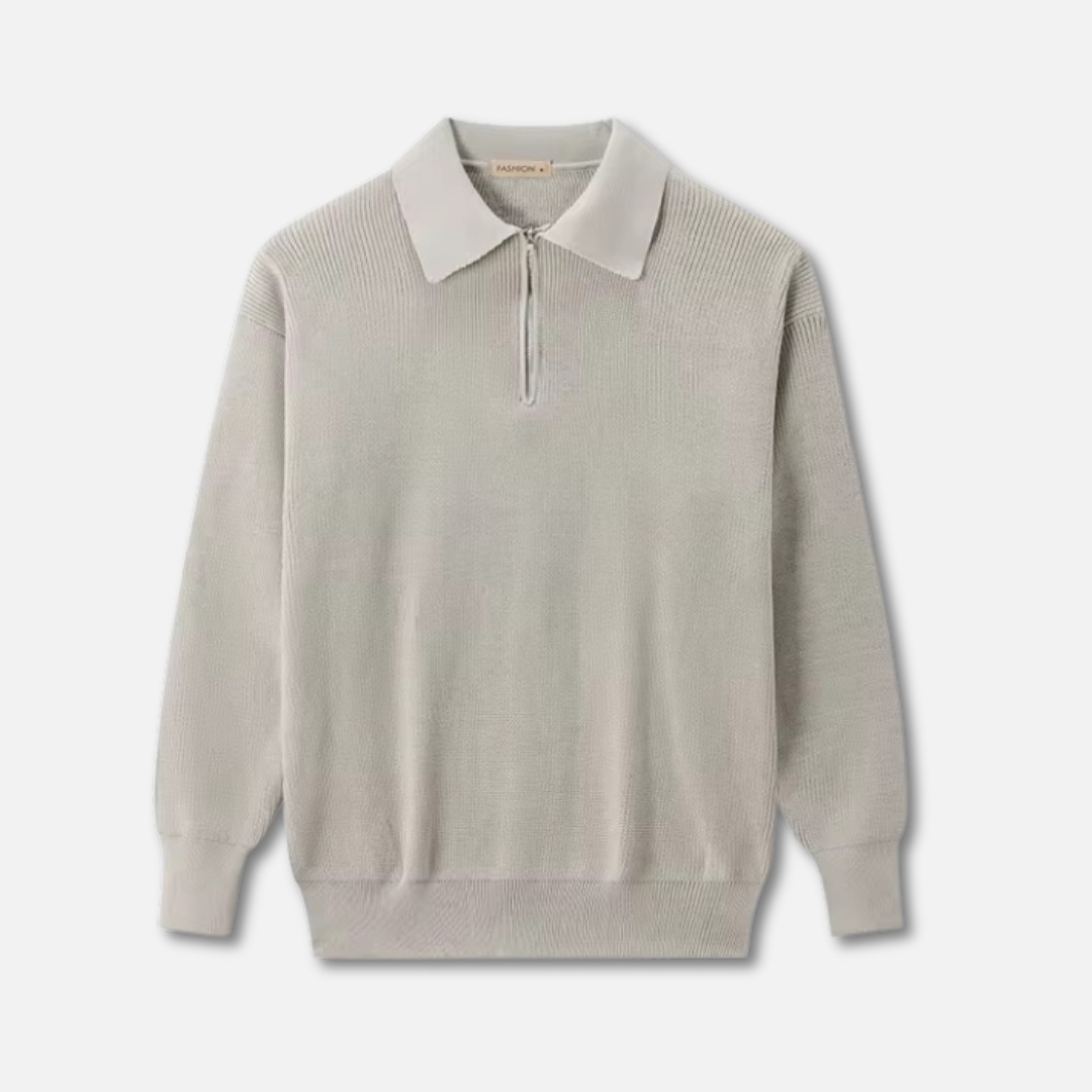 Killian Stylish Mid Length Sweater - Charlotte & Willow, front view