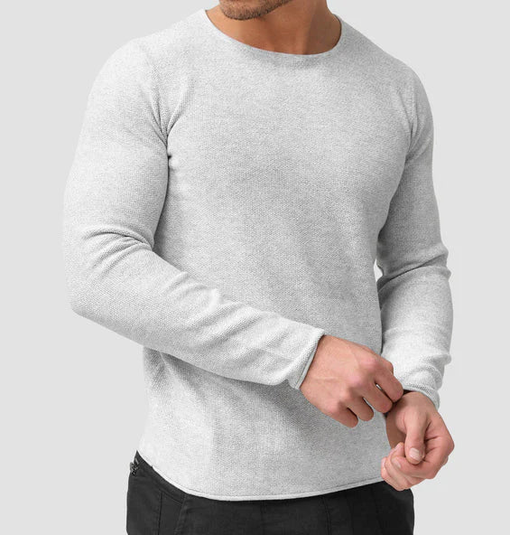Diarmuid Stylish Zip Up Sweatshirt - Charlotte & Willow, front view