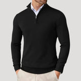 Inès - Cozy Knit Half-Zip Pullover