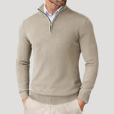 Inès - Cozy Knit Half-Zip Pullover