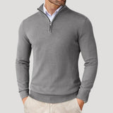 Inès - Cozy Knit Half-Zip Pullover