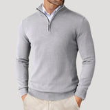 Inès - Cozy Knit Half-Zip Pullover