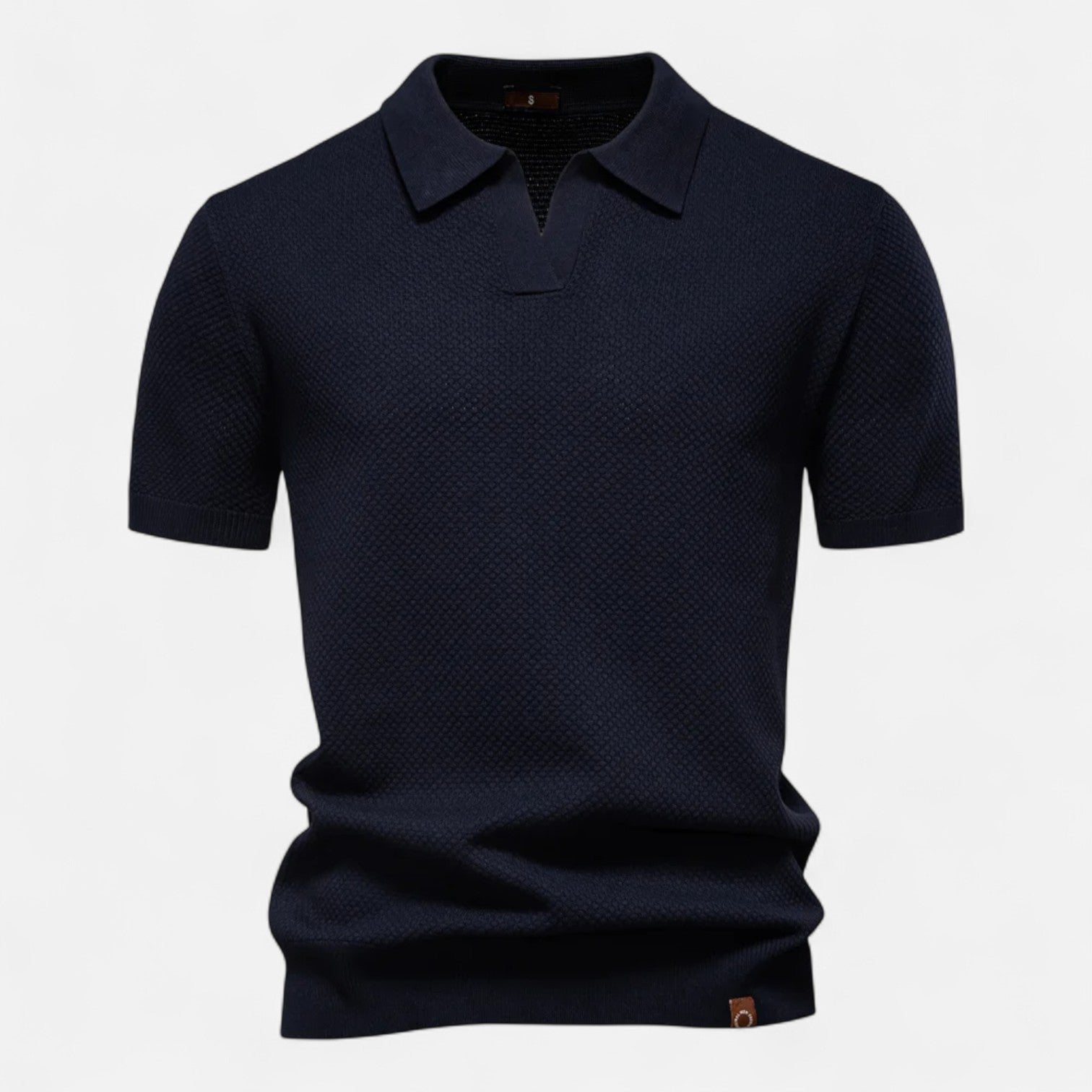 Ronan - Sophisticated Polo Top - Charlotte & Willow, styled look