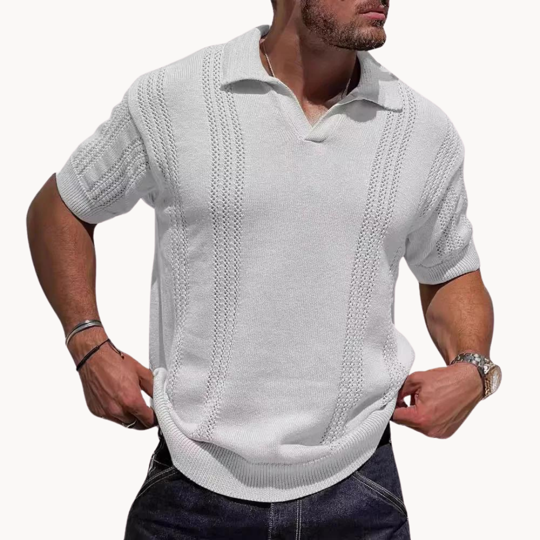 Donal Cozy Polo - Charlotte & Willow, styled look