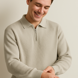 Inès - Polo with Zip Collar