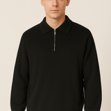 Inès - Polo with Zip Collar