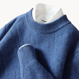 Clara - Elegant Jacquard Knit Sweater