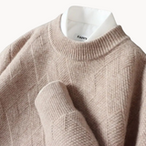 Clara - Elegant Jacquard Knit Sweater