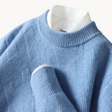 Clara - Elegant Jacquard Knit Sweater