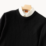 Clara - Elegant Jacquard Knit Sweater