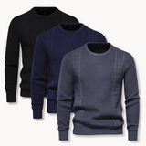 Inès - Colorful Patchwork Knit Pullover