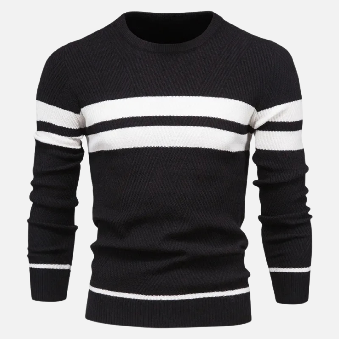 Ruairí Sleek Sweater - Charlotte & Willow, front view