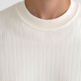 Justine - Chic Ribbed Knit Sweater