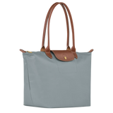 Longchamp - Large Le Pliage Tote, Steel